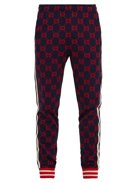 gucci sweatpants mens|gucci track pants men.